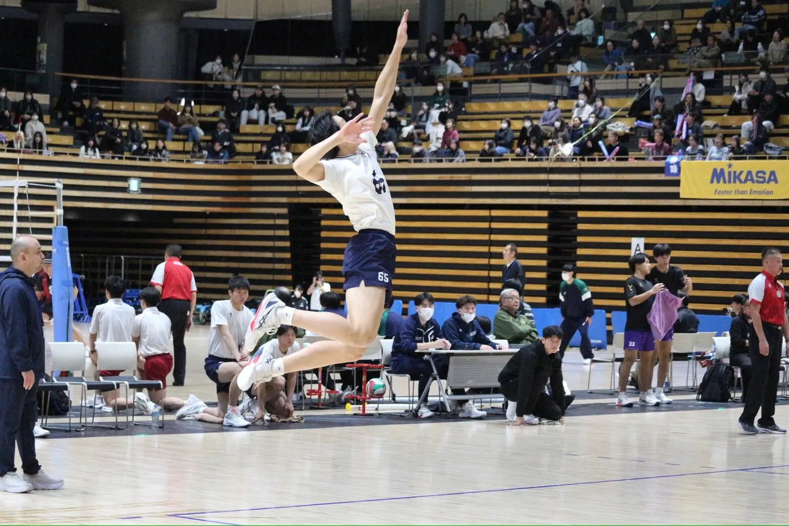 国士舘大学　国士舘　男子バレーボール部　バレーボール　バレー　ゲームパンツ 史上初の準優勝！全日本インカレで躍進を遂げました｜KOKUSHIKAN
